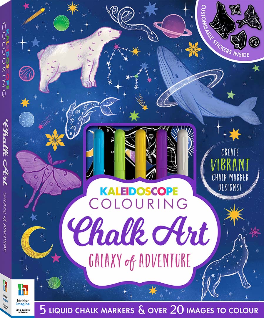 Kaleidoscope Chalk Art, Galaxy Of Adventure