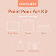 Craft Maker Deluxe Paint Pour Art Kit