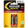 Maxell AA Digital XL Batteries- 2pk