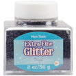 Extra Fine Glitter, Onyx- 2oz