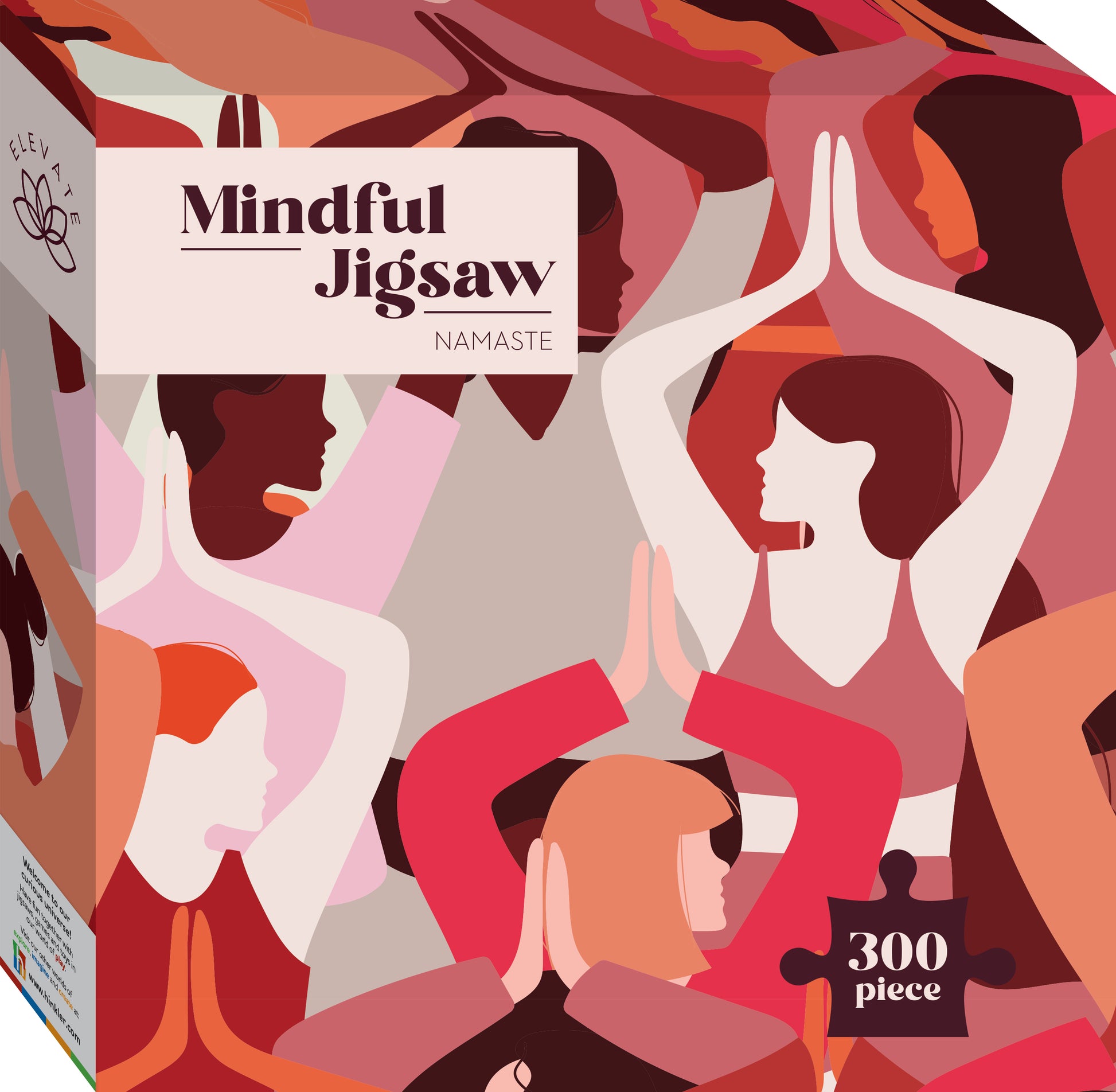 300-Piece Elevate Mindful Jigsaw Puzzles, Namaste