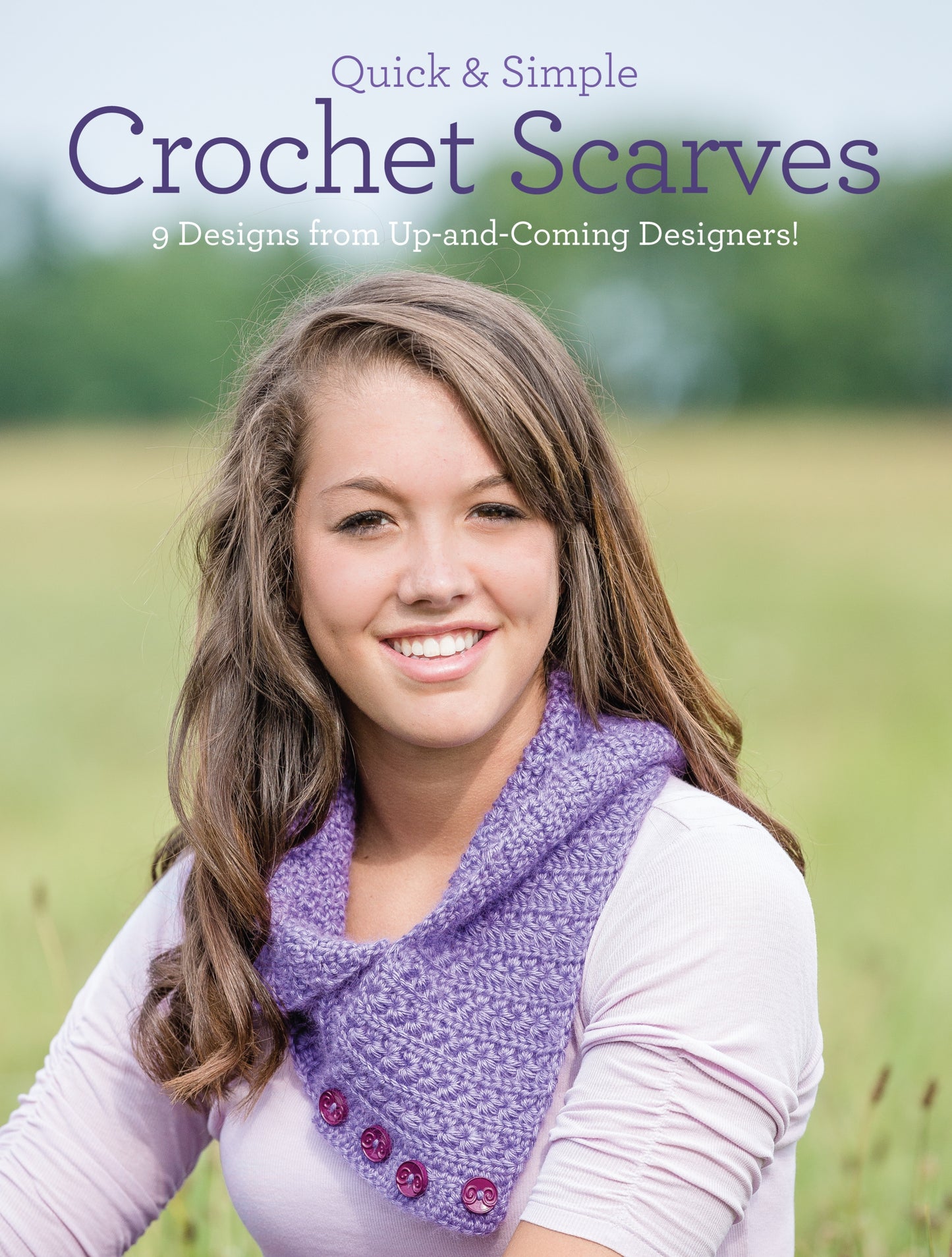 Quick & Simple Crochet Scarves Book- 32page