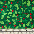 Reusable Fabric Wrap, Christmas Green- 70x70cm