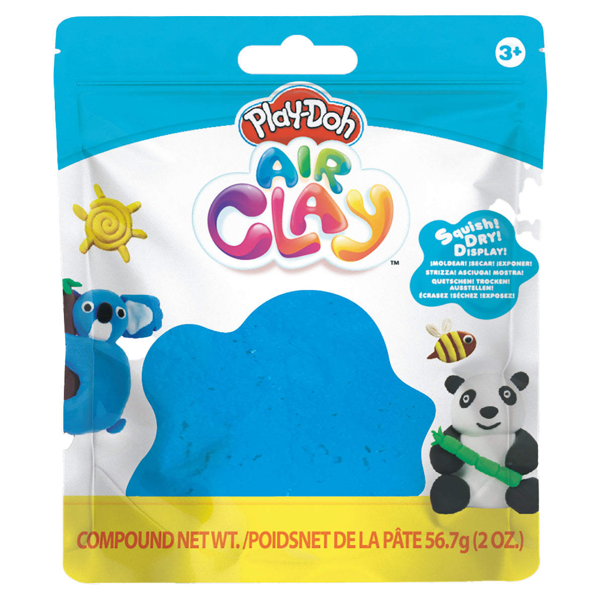 Play Doh Air Clay, Blue- 2oz