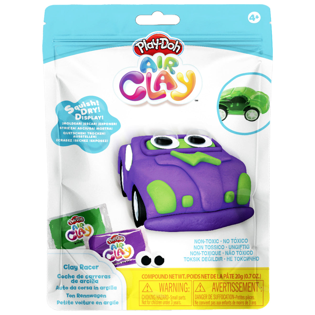 Play Doh Air Clay Racer, Green