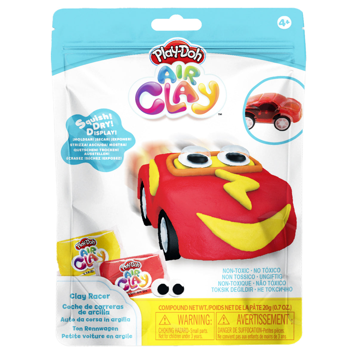 Play Doh Air Clay Racer, Red