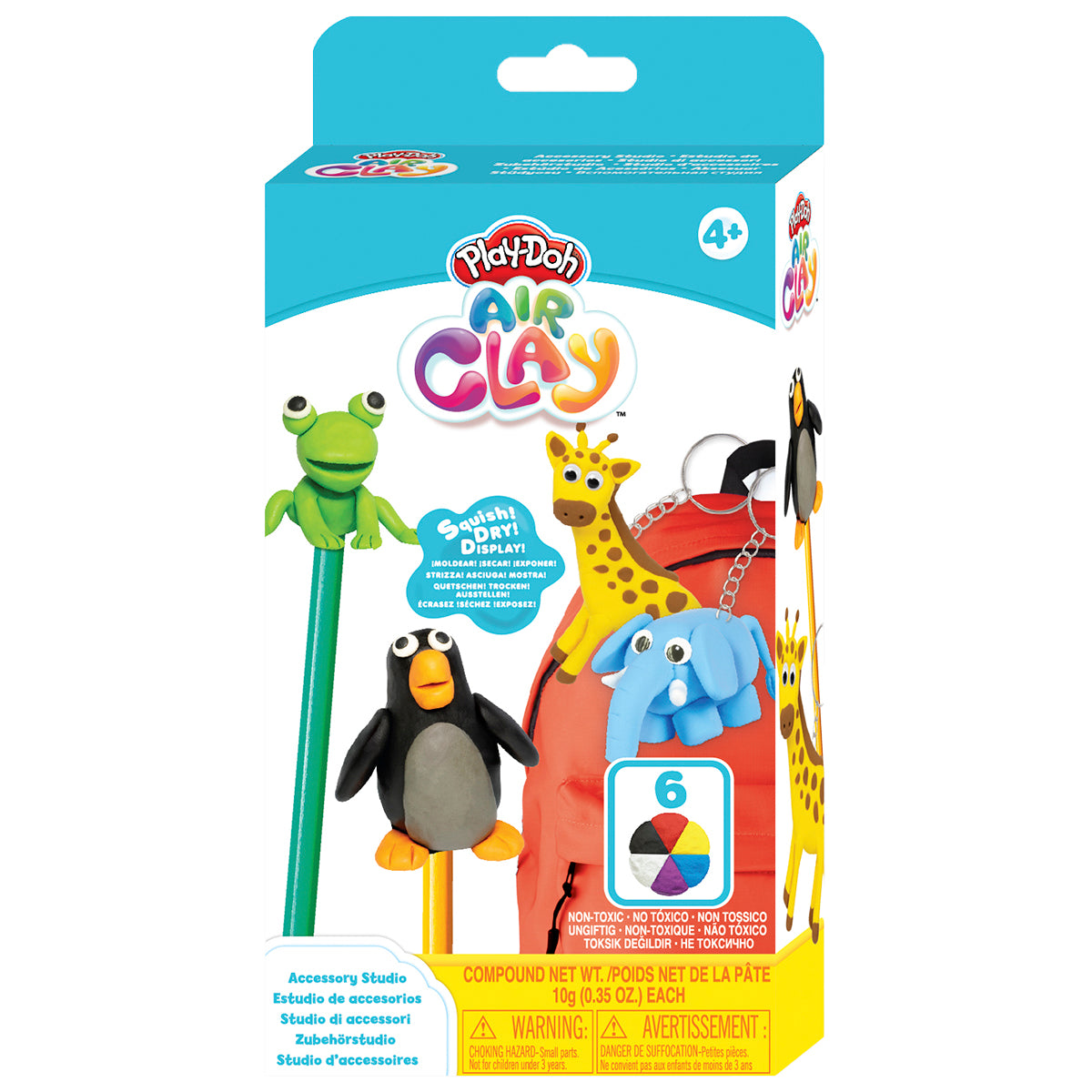 Play Doh Air Clay Key Chains Accessories