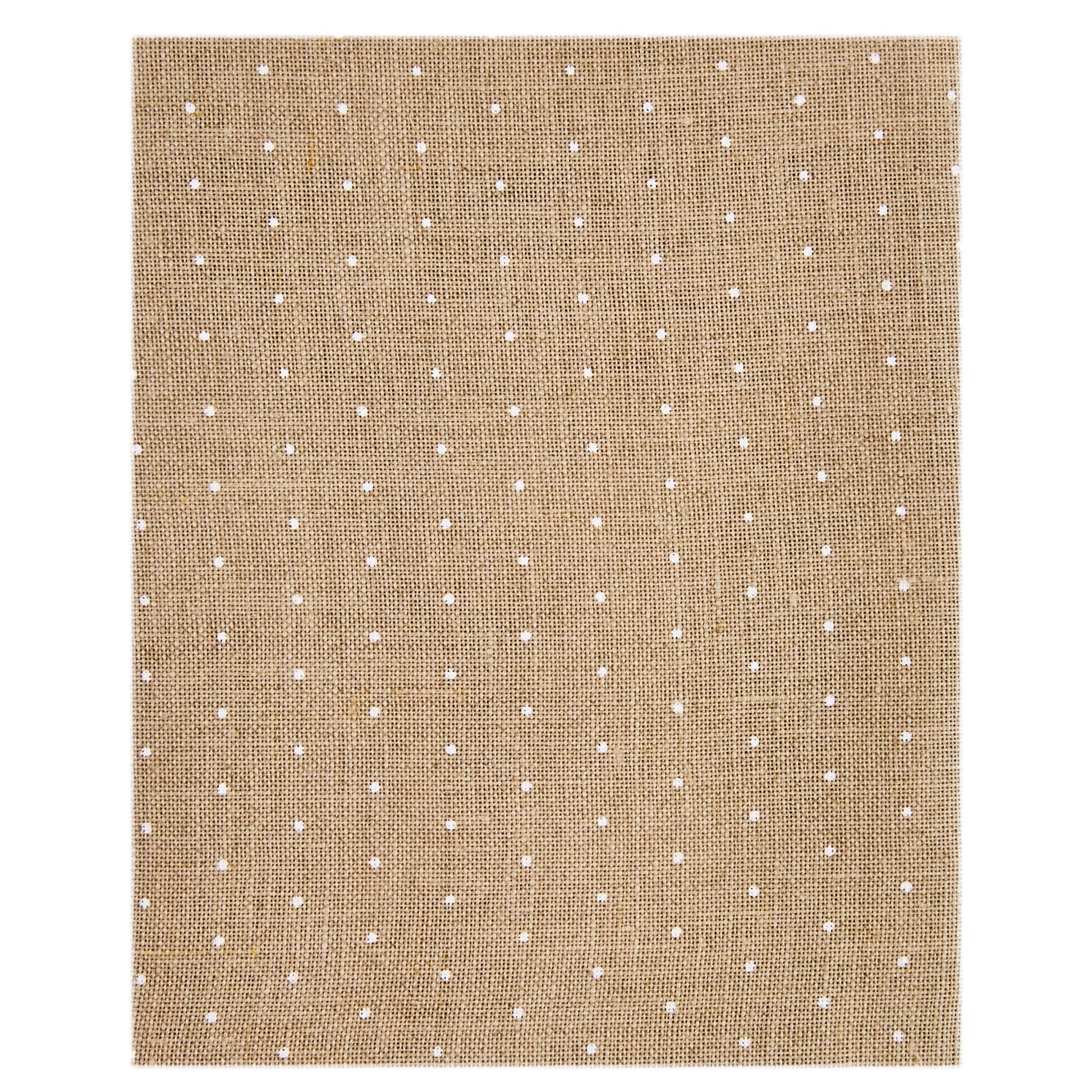 Zweigart Pre-cut-Cashel Mini Dots 28c- 48x68cm