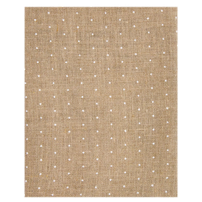 Zweigart Pre-cut-Cashel Mini Dots 28c- 48x68cm