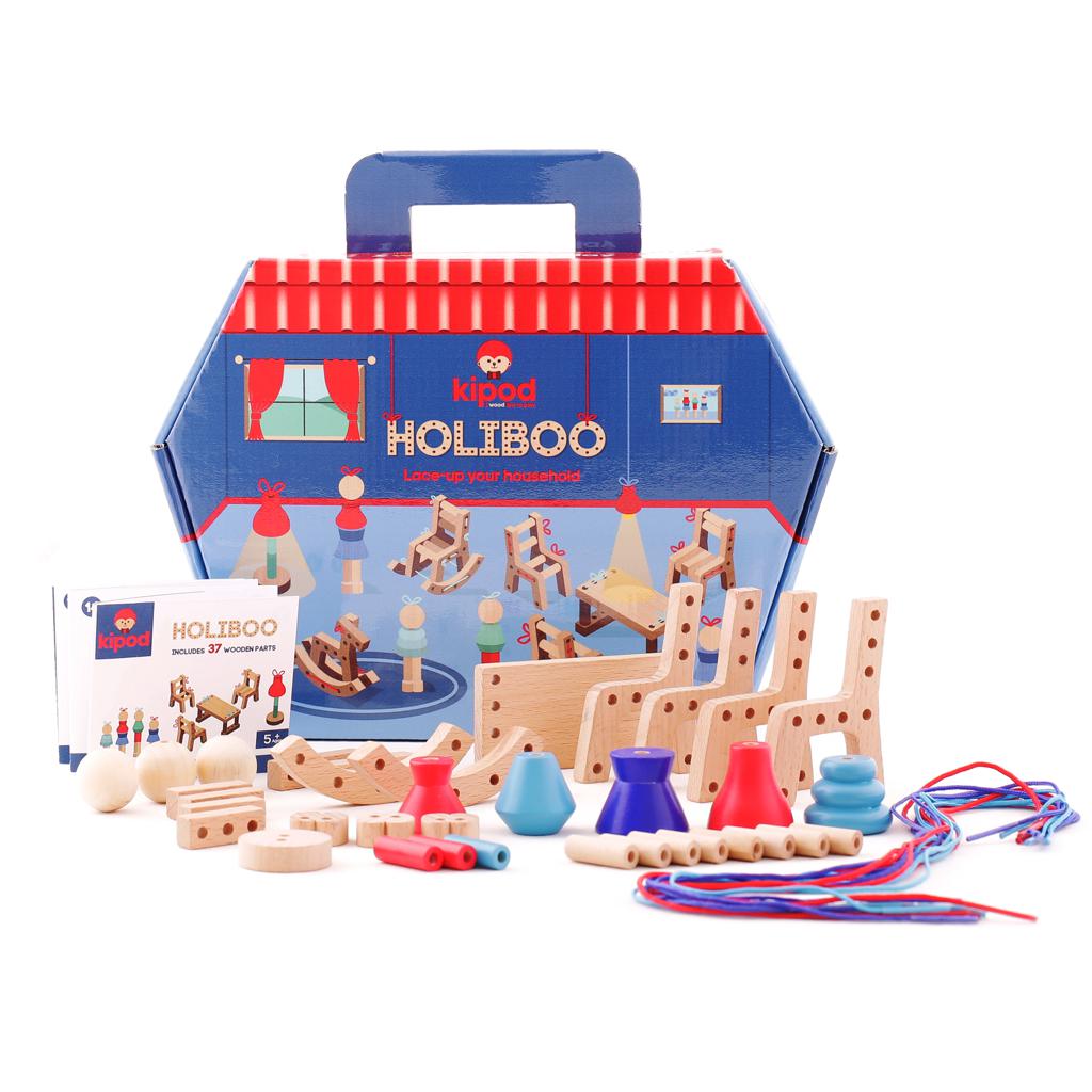 Kipod Holiboo Lace Up Your Household Kit