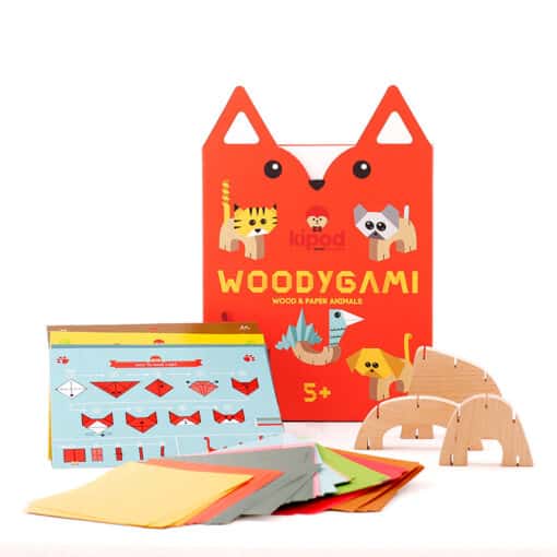 Kipod Woodigami Wood And Paper Kit