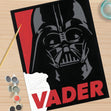 Paint Works Paint By Number Kit, Darth Vader- 9"X12"