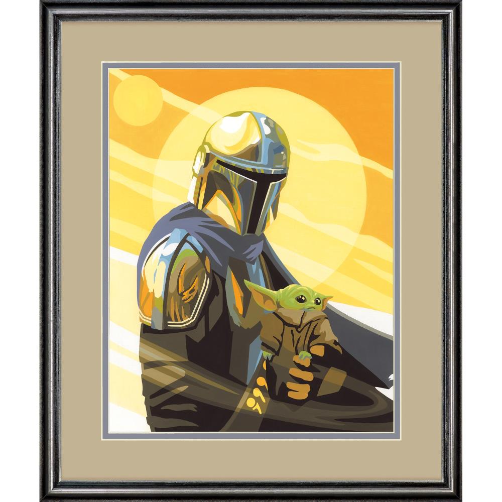 Paint Works Paint By Number Kit, Mandalorian- 11"X14"