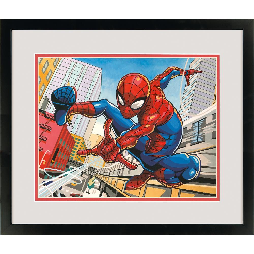 Paint Works Paint By Number Kit, Spiderman- 11"x14"