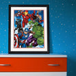 Paint Works Paint By Number Kit, Avengers- 16"X20"