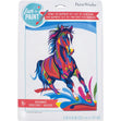 Paint Works Paint By Number Kit, Colorful Horse- 8"x10"