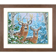Paint Works Paint By Number Kit, Whitetail Winter- 14"x11"