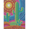 Paint Works Paint By Number Kit, Cactus Dots- 9"x12"