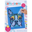 Paint Works Paint By Number Kit, Colorful Dog Dots- 9"x12"