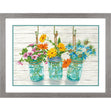 Paint Works Paint By Number Kit, Flowering Jars- 20"x14"
