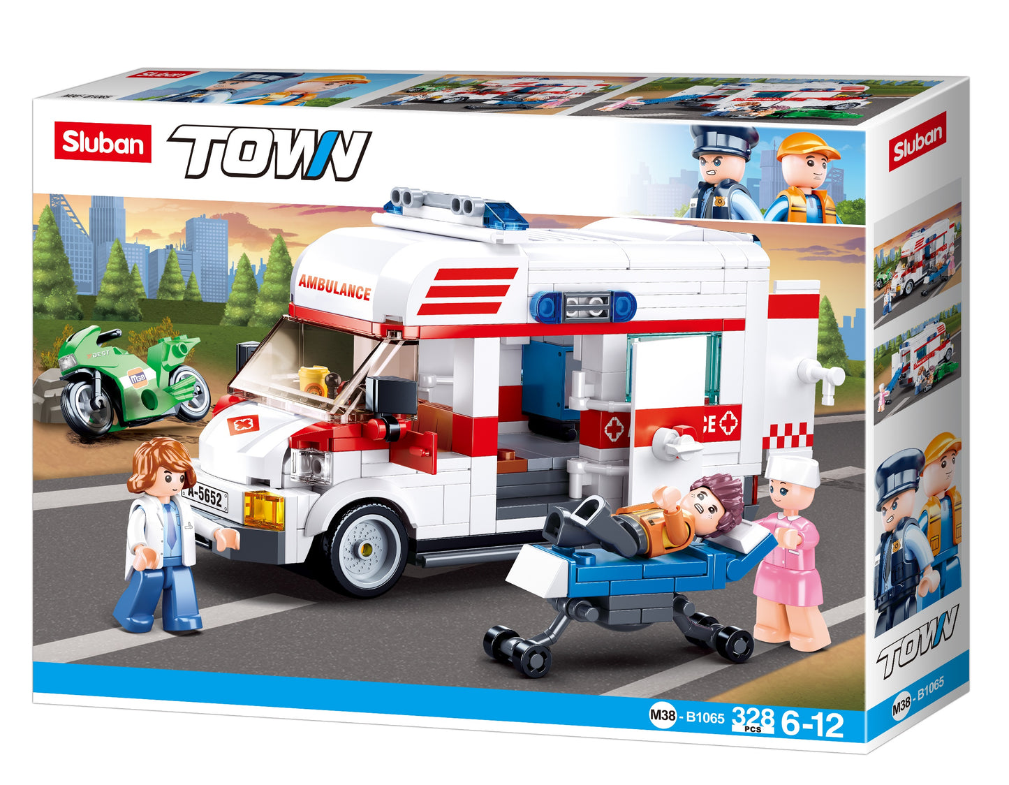 Sluban Town, Ambulance- 328pc