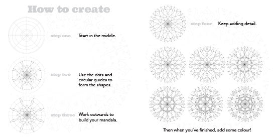 Dot To Doodle Mandalas- 112page