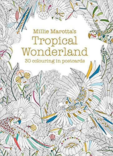 Millie Marottas Tropical Wonderland Postcards- 60page