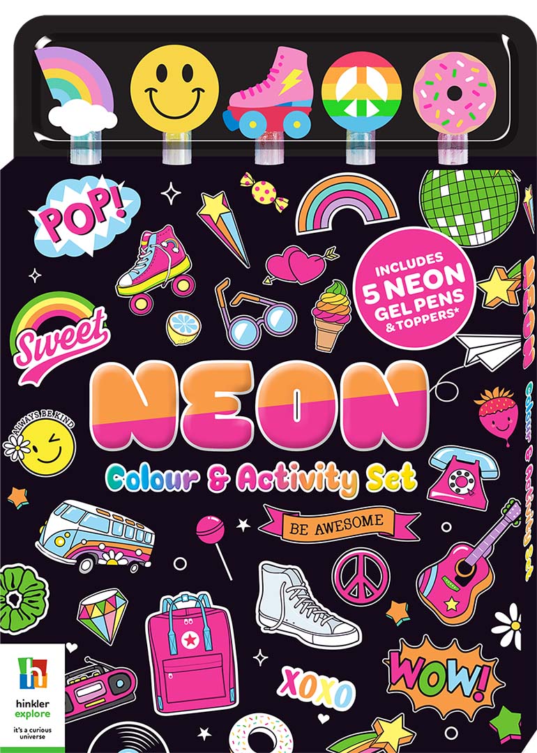 Neon Colour & Activity Set