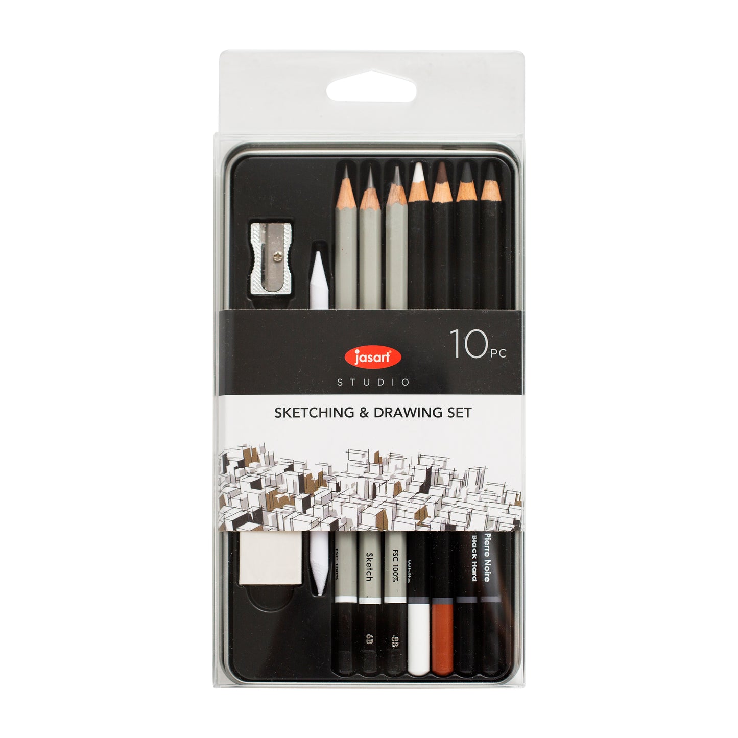 Jasart Studio Sketching & Drawing Set 10