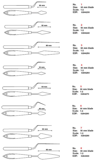 Jasart Painting Knife, No. 9