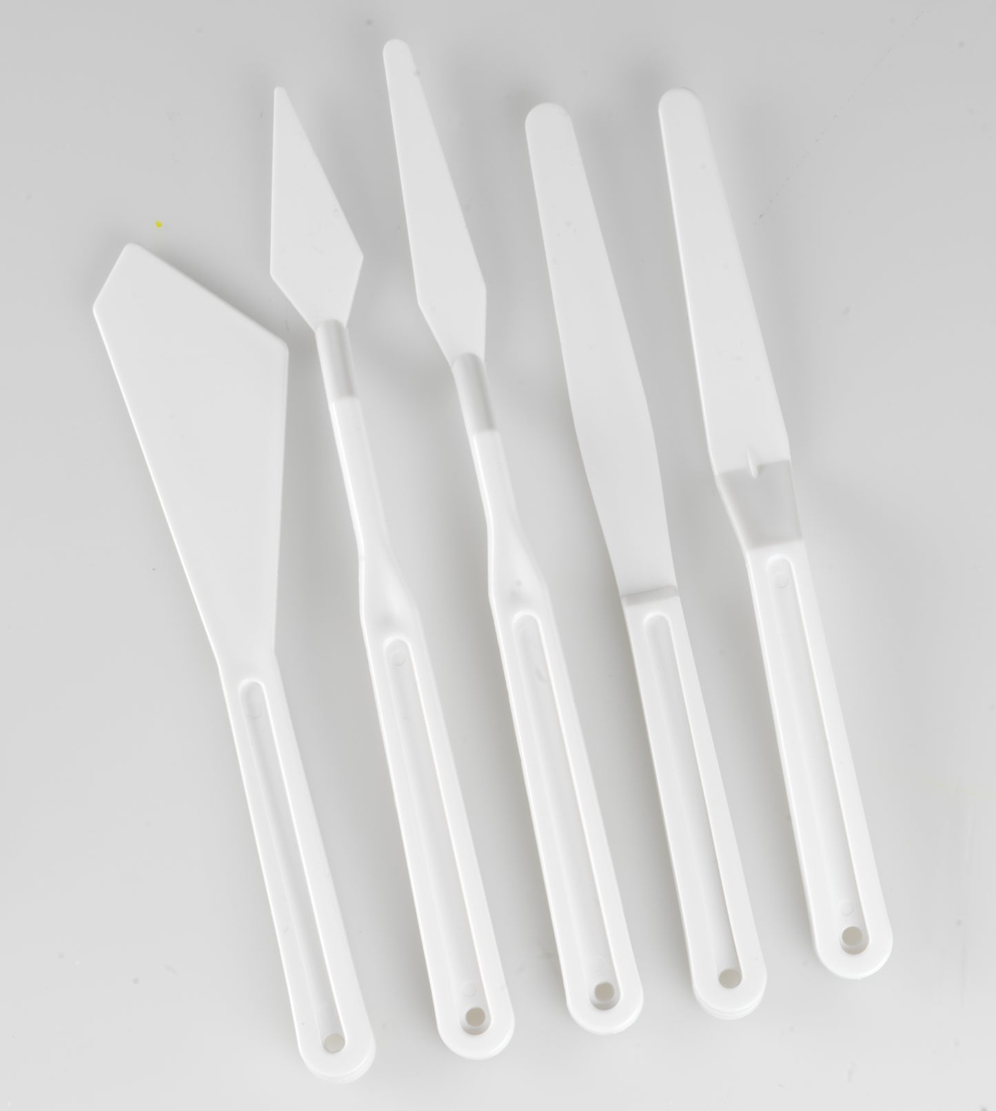 Jasart Plastic Palette Knife Set 5