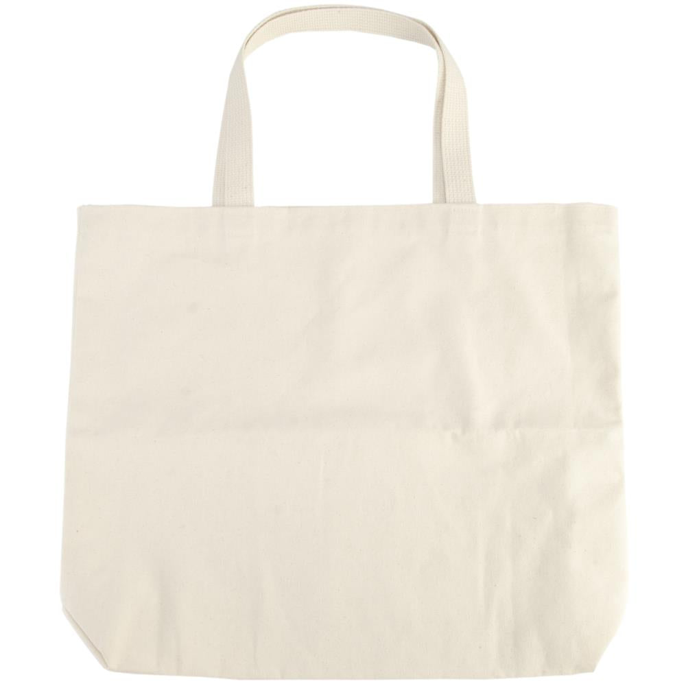 Wear'm Large Tote, Cream- 18x16x3"