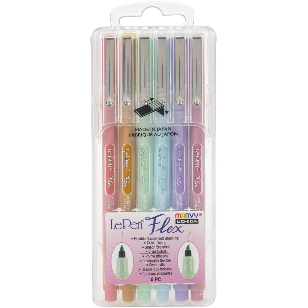 Le Pen Flex Calligraphy Pen Set, Pastel Colours-