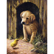 Royal Langnickel Junior Paint By Number Small, Labrador Puppy- 8.75x11.75"