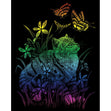 Royal Langnickel Rainbow Foil Engraving Art, Kitten & Butterflies- 8x10"