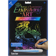 Royal Langnickel Rainbow Foil Engraving Art, Mermaid- 8x10"