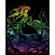 Royal Langnickel Rainbow Foil Engraving Art, Mermaid- 8x10"