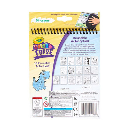 Crayola Color & Erase Dinosaurs 4pc Set