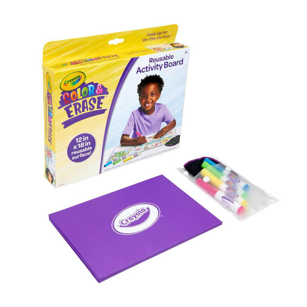 Crayola Color & Erase Reuse Activity Board