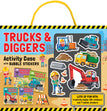 Bubble Sticker Activity Case, Trucks & Diggers