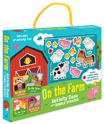 Bubble Sticker Activity Case, On the Farm