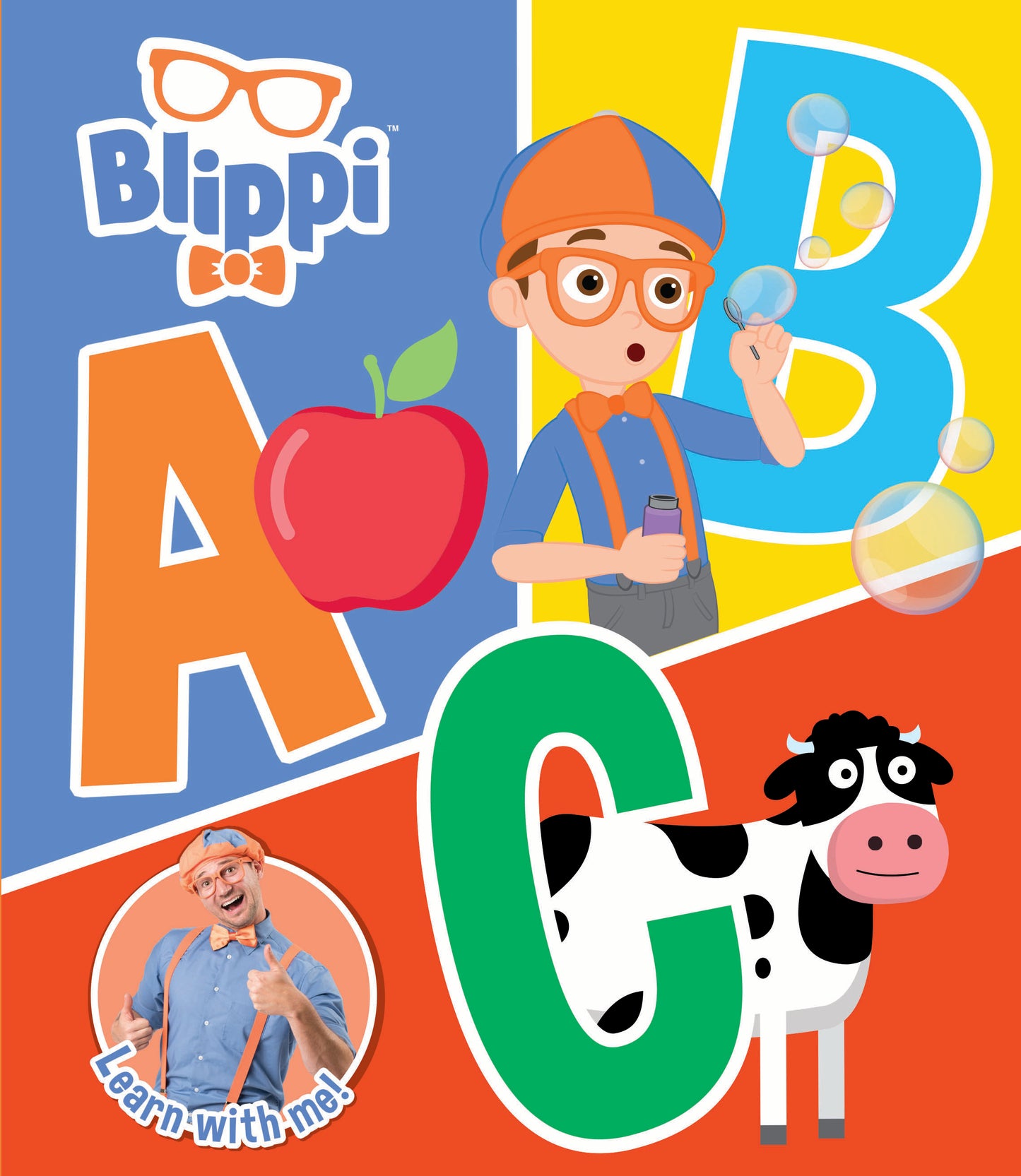 Blippi Cased Board Book, ABC