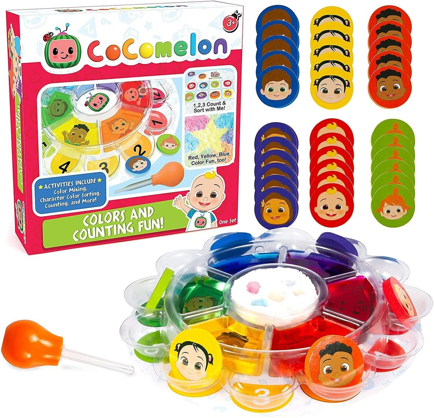 Cocomelon Colours & Counting Fun