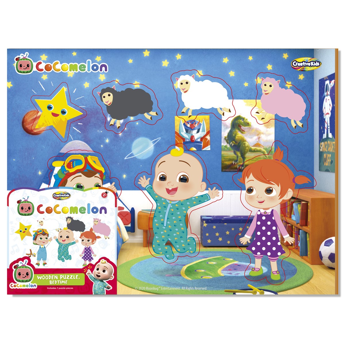 Cocomelon Starter Puzzles, Bedtime