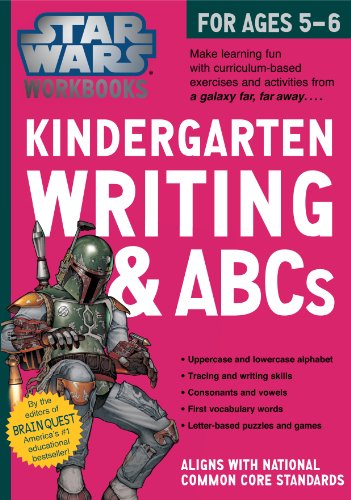 Kindergarten Writing & ABCs Workbook, Star Wars