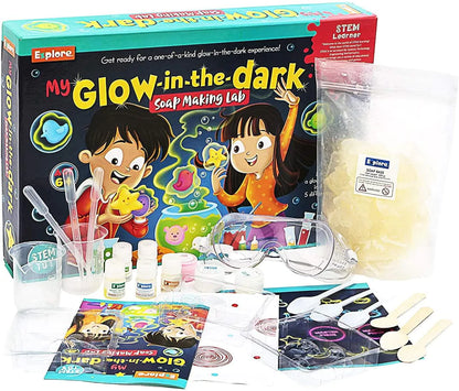 My Glow In The Dark Soap Making Lab, Stem Learning