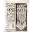Design Works/Zenbroidery Macramé Wall Hanging Kit, Desert Dreams- 15"x38"