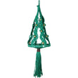 Design Works/Zenbroidery Macramé Wall Hanging Kit, Christmas Tree- 8"x24"