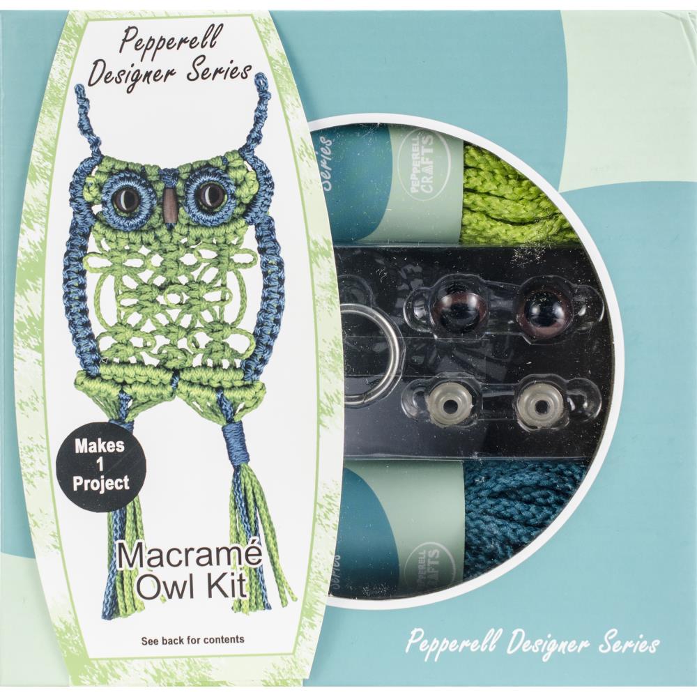 Pepperell Designer Series Macramé Owl Kit