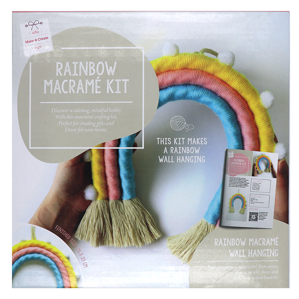 Sullivans Rainbow Macrame Kit